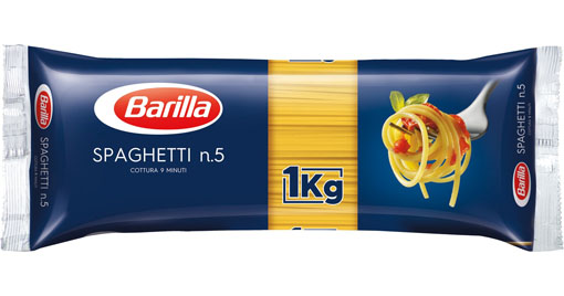 Паста, рис и нудели Barilla Spagetti 1kg 8076804215058 | Лапландия Маркет